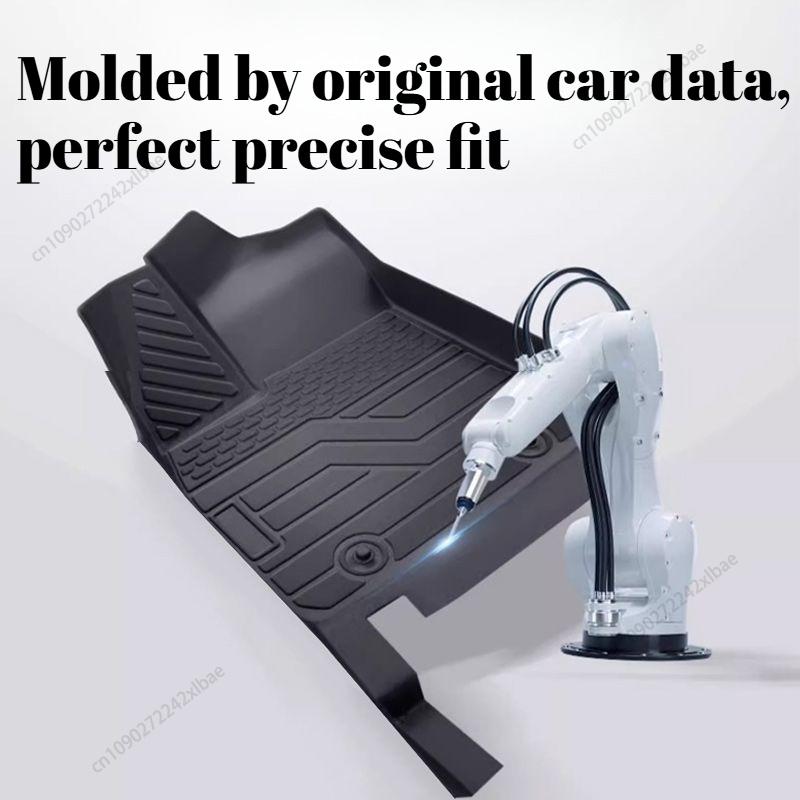 Fit for BYD Yuan Pro/ Atto 2 /Yuan Up 2024-2026 TPE Full Surround Upper Layer Custom Floor Mats Auto Accessories Durable