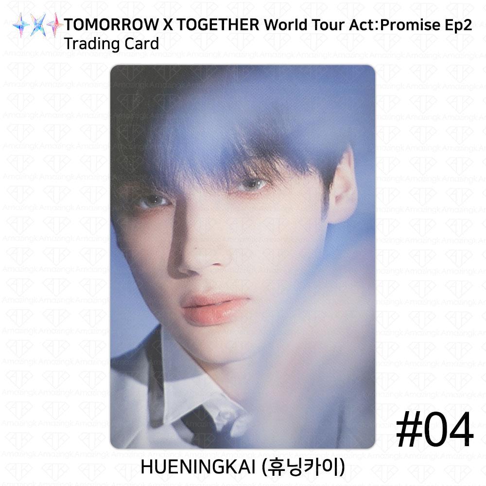 TXT Мировой тур акт : Promise Ep2 Коллекционная карточка Weverse Shop Benefit Photocard Hueningkai #4