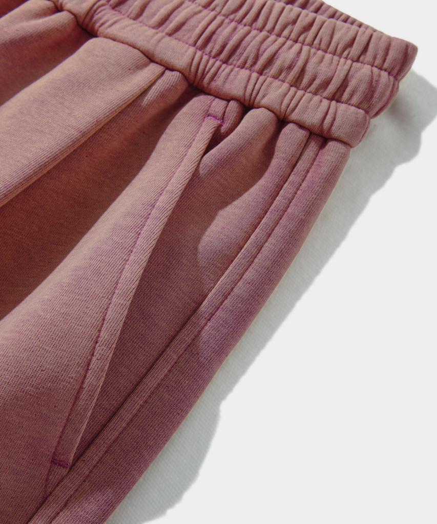 Dimiteulibeullaeg Vlad One-Pleat Pigment Fade Wash Sweatpants_Pink