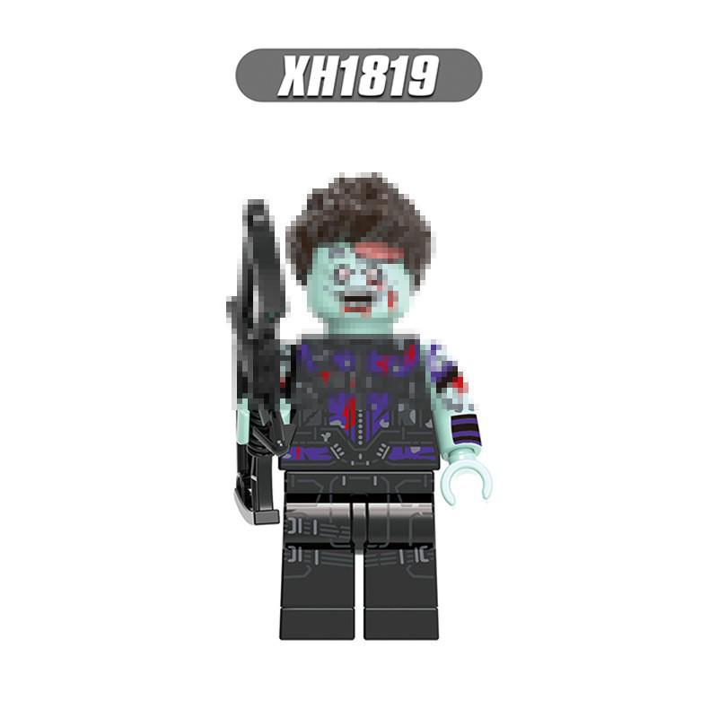 Super British Zombie Series Building Blocks: Captain Doctor Falcon Figure X0325