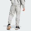adidas ZNE. Hose Mode Logo Stilvoll Kordelzug Retro Sport Strickhose Herrenhose Mittelgrau JF2446