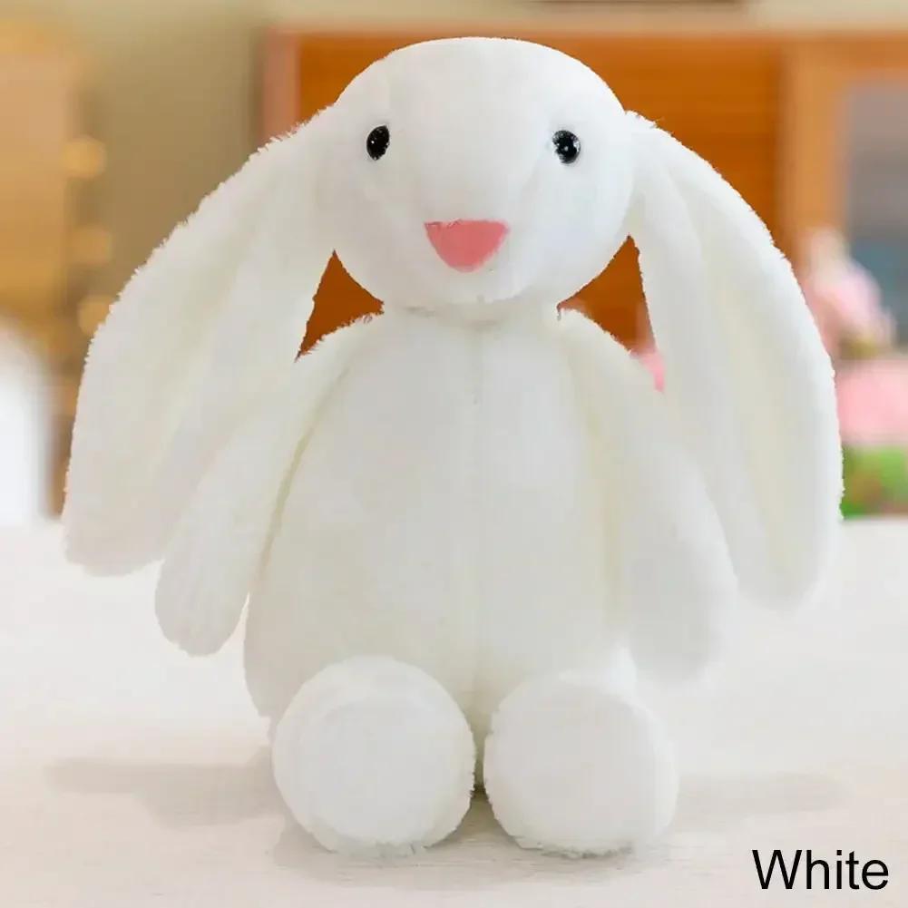 25cm Cute Baby Rabbit Plush Toy Long Ear Soft Stuffed Bunny Doll Sleeping Toy Girls Kids Kawaii Plush Animal Birthday Gifts