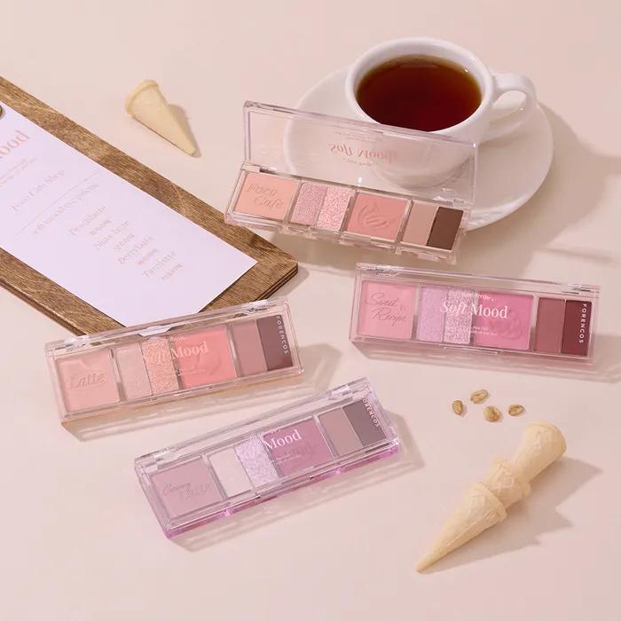 Палетка теней для век Soft Mood 02 Berry Latte