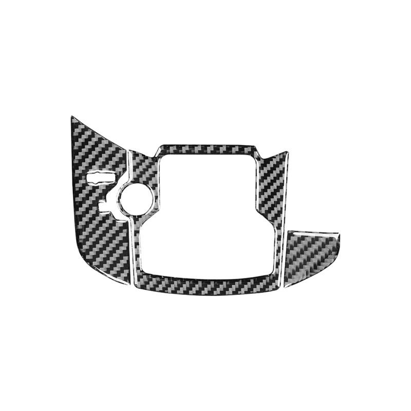 For Mazda CX-9 2016- Accessories Carbon Fiber Interior Car Central Control Knob Button Decorative Frame Cover Trim Stickers