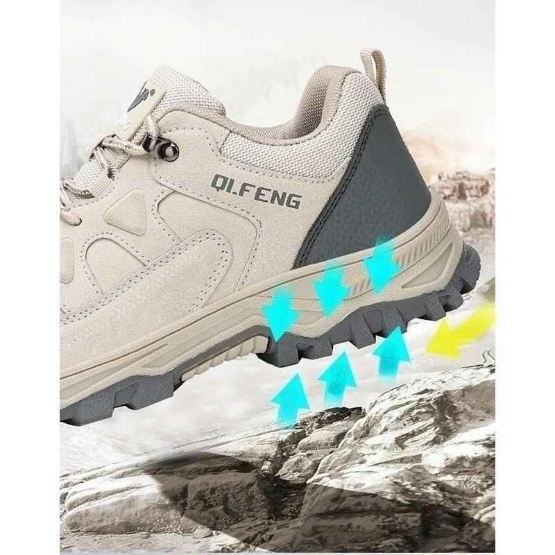 PLUS SIZE Men Women Adventure Sneakers Durable Grip Non-Slip Shoes Lace-Up Comfort Ideal for Outdoor Hiking Boots Men Footwear37-49