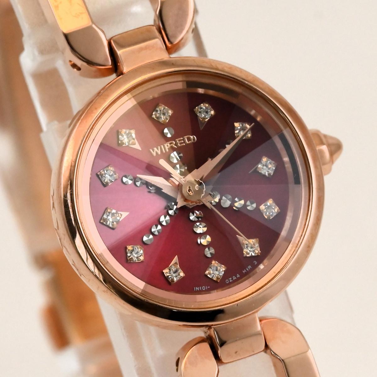 

[Used] SEIKO Wired QUARTZ Women s QUARTZ Ref.1N01-0NC0 Wristwatch w/Box