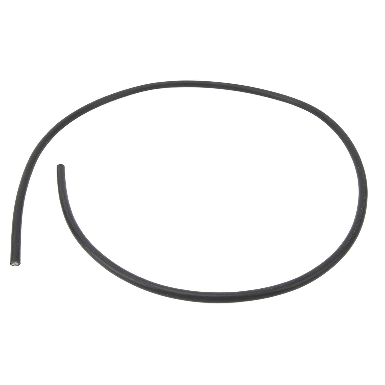 

7 мм Кабель зажигания Длина 1 м Изолированный медный сердечник с ПВХ оболочкой Кабель зажигания для двигателя автомобиля мотоцикла Черный