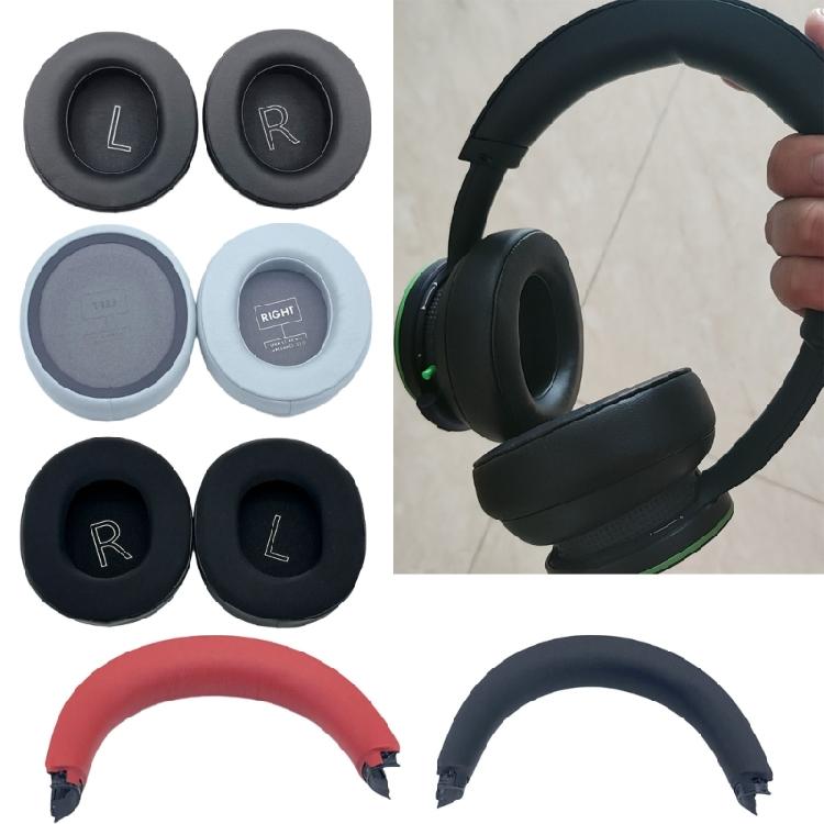 Earpads Soft Ear Pad Comfortable Earmuffs Headband Pad for XSX/XSS/XB1 Headphone Replacement Spare Part
