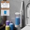 Spazzolino da Toilette Monouso da Parete con Testina di Ricambio