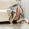 Navajo-Sonnenlichtdecke, verdickte gestrickte Bohemian-Decke fürs Büro, Nickerchen, Klimaanlage, Sofadecke, Babyhaardecke