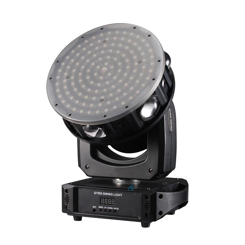 

Stage Disco 120W Beam Laser Moving Head Light Infinite Rotating Effect Strobe Lights DMX512 Control For DJ Party Concert UK Plug чёрный