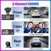 Auto DVR HD 1080P Palubní kamera IPS Videorekordér Cyklus Palubní kamera Zrcadlo Řídicí rekordér Noční vidění