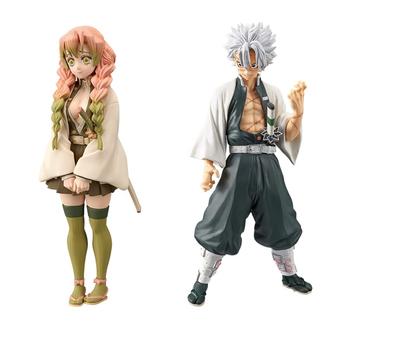 Demon Kimetsu No Yaiba Figure All 2 Types Set Kanroji Color Slayer Kizuna-no-Sou Shushi-no-type [Mitsuri (Sepia ver.)/Miya Fushikawa]