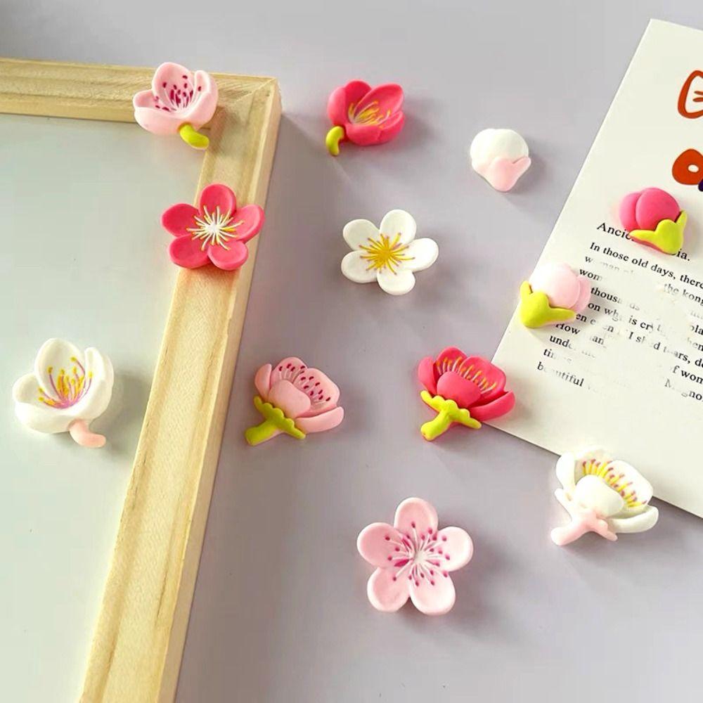 20/30Pcs DIY Sakura Pushpins Creative Thumb Tacks Blackboard Push Pins  Office School Supplies
