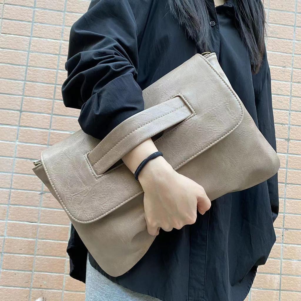 Women's Briefcase Bag New Bag Large Capacity Document Bag Storage Bag