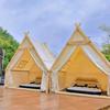 Outdoor Tent Wooden Floor