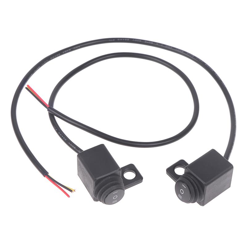 On-Off-On Switch (3 Step) Waterproof Side Mirror Mount Heavy Duty Universal Spotlight Switch For All Models 12V Led Light Switch