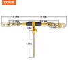 Apretable para Cadena, 3/8"-1/2" Apretables de Carga de Alta Resistencia, con Ganchos G80 Límite de Carga Segura de 12000 lbs, Mango Antideslizante de Ahorro de Mano de Obra, Amarre para Transporte