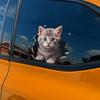 3D Vzor Kočky Samolepka na Auto Roztomilý Styling Karoserie Odolný proti Poškrábání Dekorace Nová Samolepka na Okno