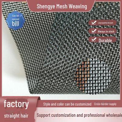 Waterproof Checkered PVC Woven Mesh Textilene Fabric - Durable, Breathable, Wear-Resistant for Outdoor Pet Leisure Chairs