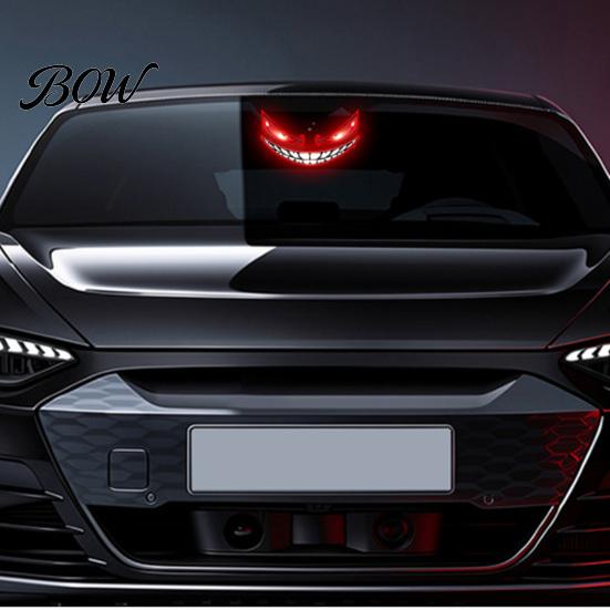 Einfach zu installierendes Saugnapflicht, Solare Auto-Fensterleuchte, Dynamische blinkende LED-Lampe, Automatischer Außen-Glow, Kabelloses Dämonenauge, Atmend