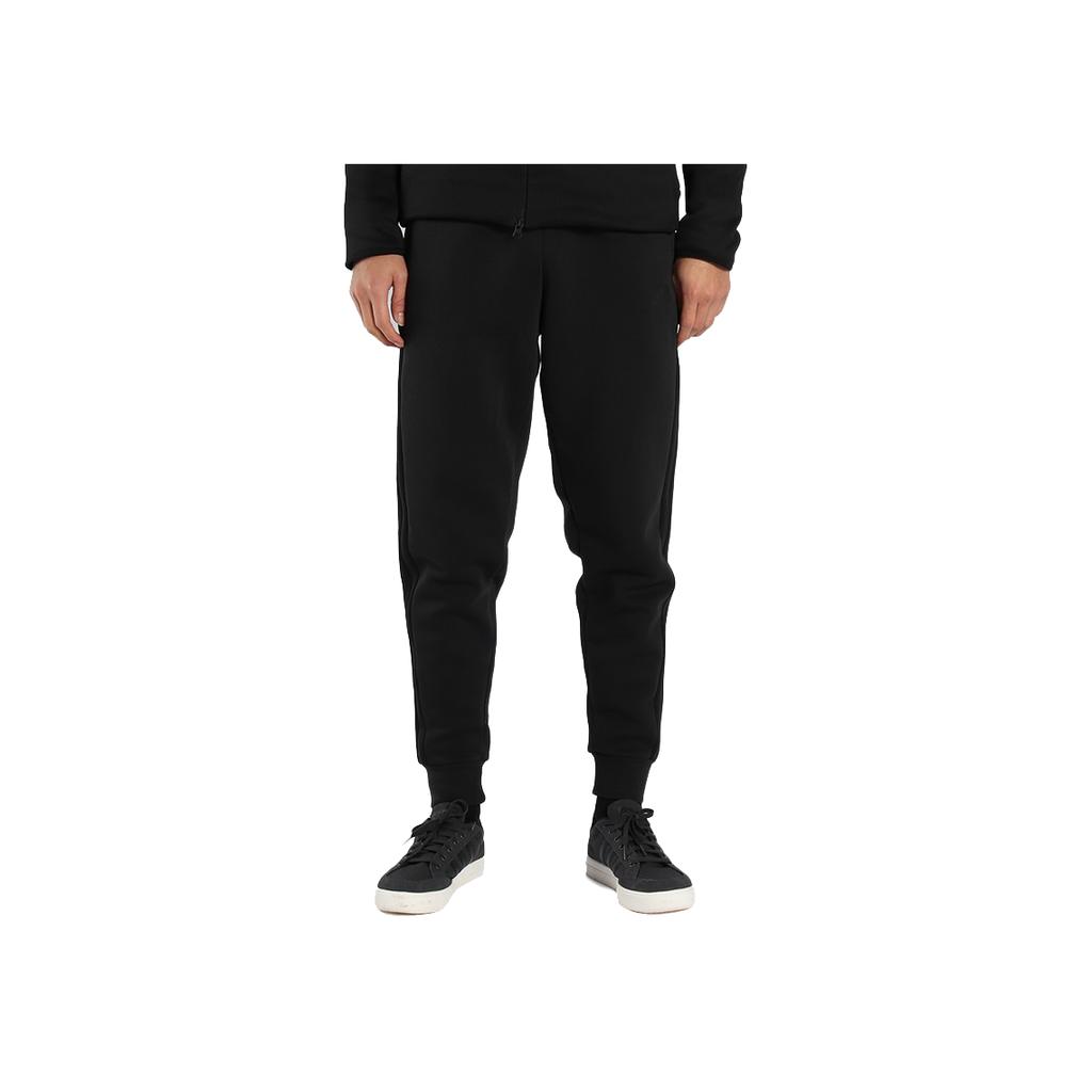 Adidas Ess 3S Tcf P Fl Solid Color Lace-Up Knitted Casual Pants Men Bottoms Black CD8808