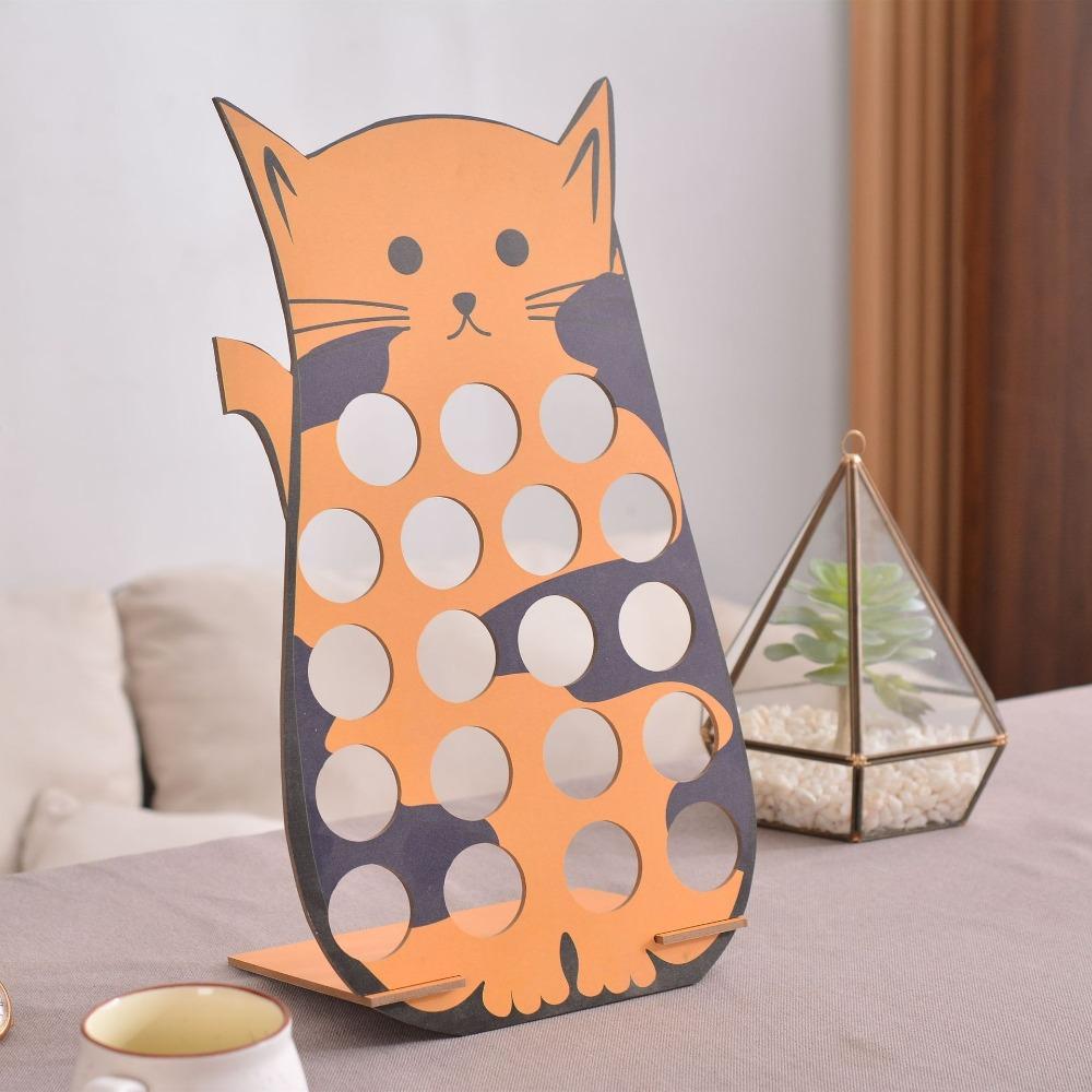 Multi-Tier Coffee Bar Organizer Wooden Coffee Stand for Tea Bags Chocolate Beans