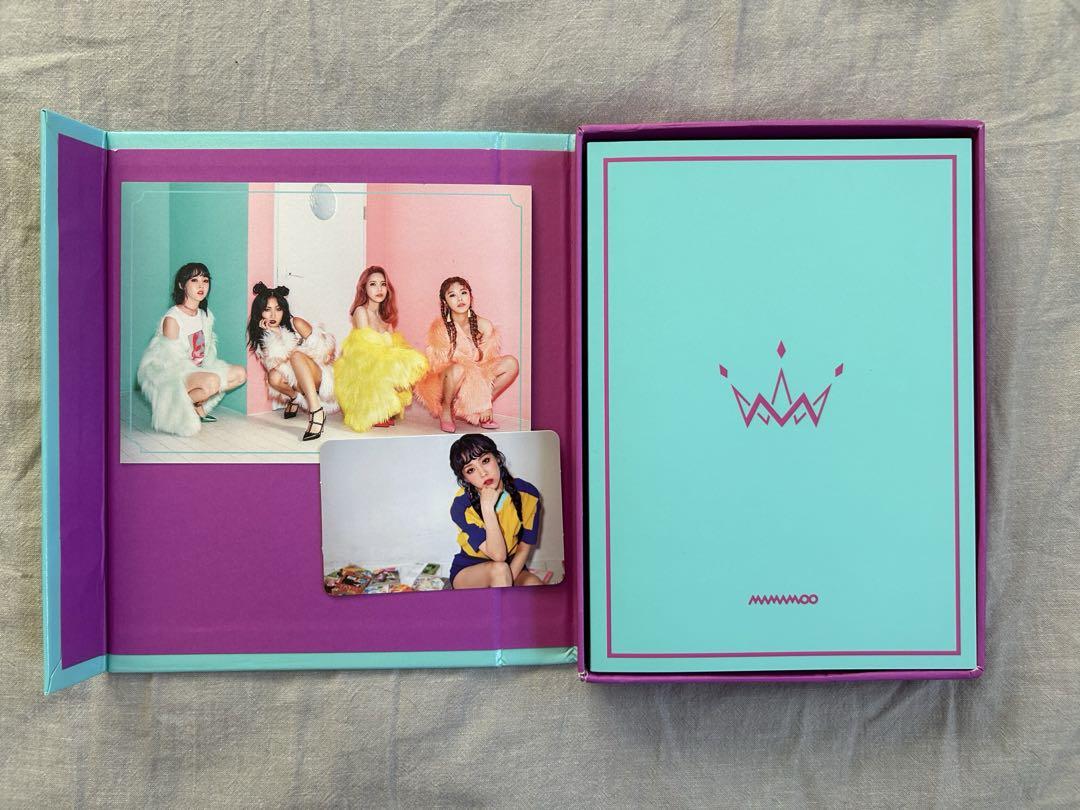 

[USED] MAMAMOO Purple Album Trading Cards
