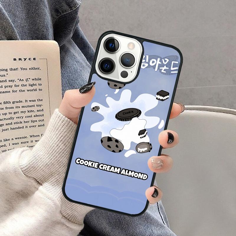 Kawaii Japanese Strawberry Milk Drink Bottle Phone Case for iPhone 17 Air 16 16e 15 Plus for Apple 13 11 12 14 Pro Max