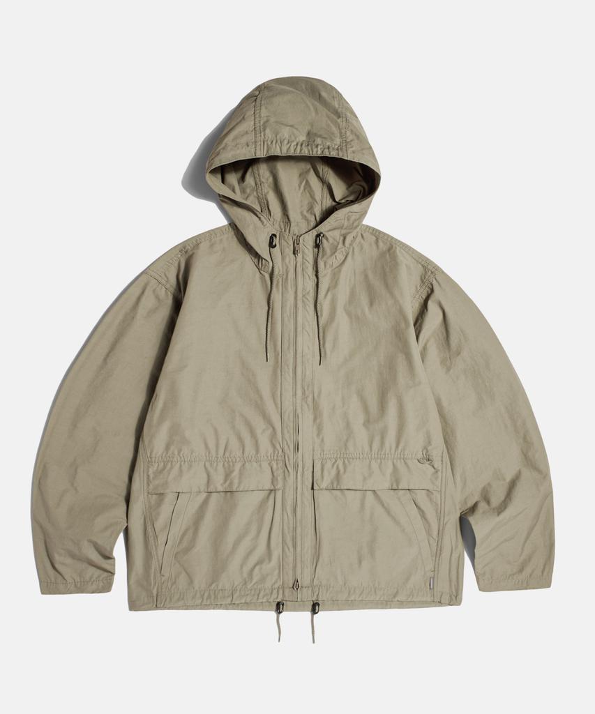Espionage Traveler Hooded Jacket Dark Beige