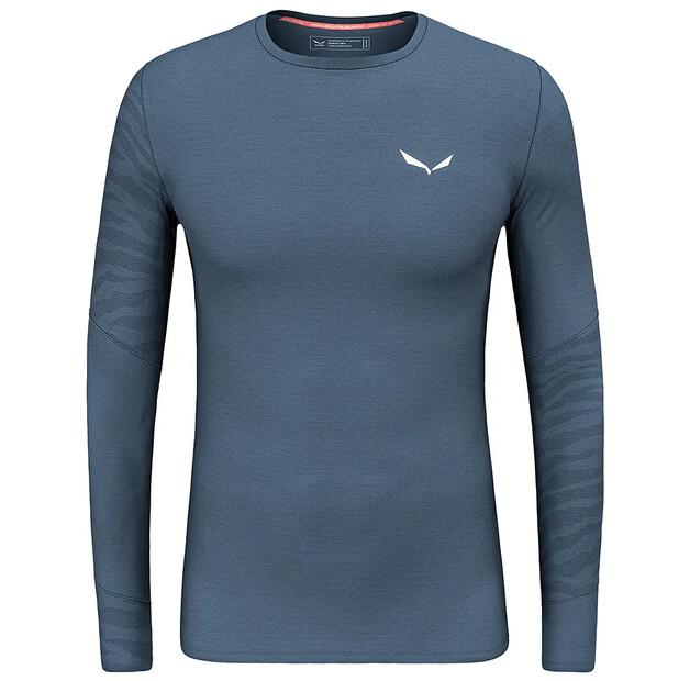 Salewa Base Layer with Long Sleeves Cristallo Warm Alpine Merino Responsive