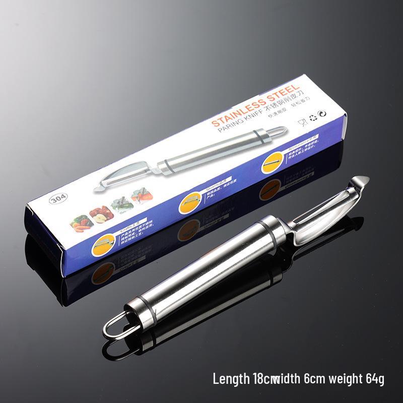 304 Stainless Steel Multifunctional Peeler and Scraper for Kitchen Use