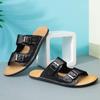 Genuine Leather Slippers Men's Sandals Beach Flip Flop Summer Men's Shoes