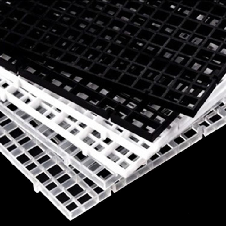 Fish Tanks Divider Filter Bottom Filtration Pad 6PCS Grids Aquariums Supplies