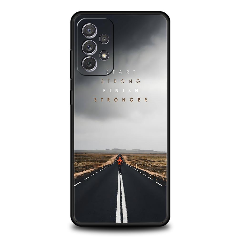 Phone Case For Samsung Galaxy A17 A15 A13 A51 A71 A41 A31 A21S A07 A05 A35 A55 A23 A25 A33 A53 A73 5G Cover Run marathon Running