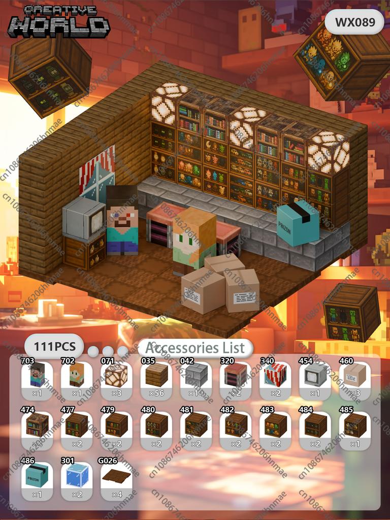 Magnetic Building Blocks Mine World Magnet Cubes Set for Boy Girl Kid Age 3+ DIY Pixel style Model Base plate STEM Toy Baseplate