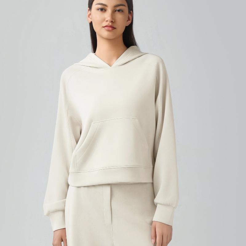 

Осенне-зимняя спортивная толстовка для женщин, уменьшающая возраст, с капюшоном, универсальная одежда для фитнеса и йоги, топ 12