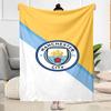 Manchester City Blanket Soft Warm Cozy Perfect For Couch Bedding Office Chair For All Seasons Modern Gift For Travel Home Birthdays