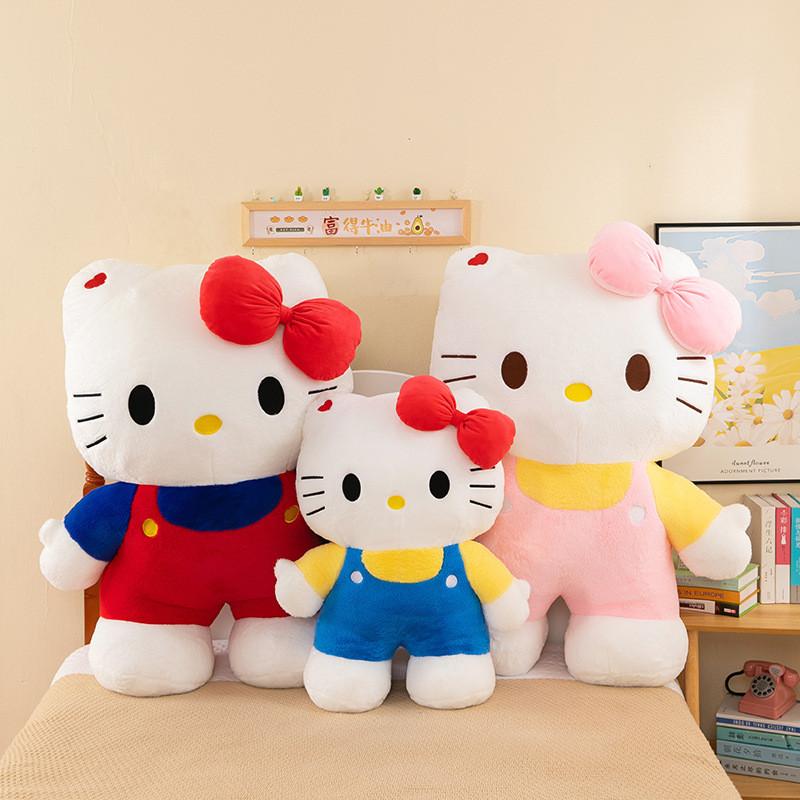 Hello Kitty Plush Stuffed Animal With Pp Cotton Filling For Kids Bedroom Decor Special Characters Included