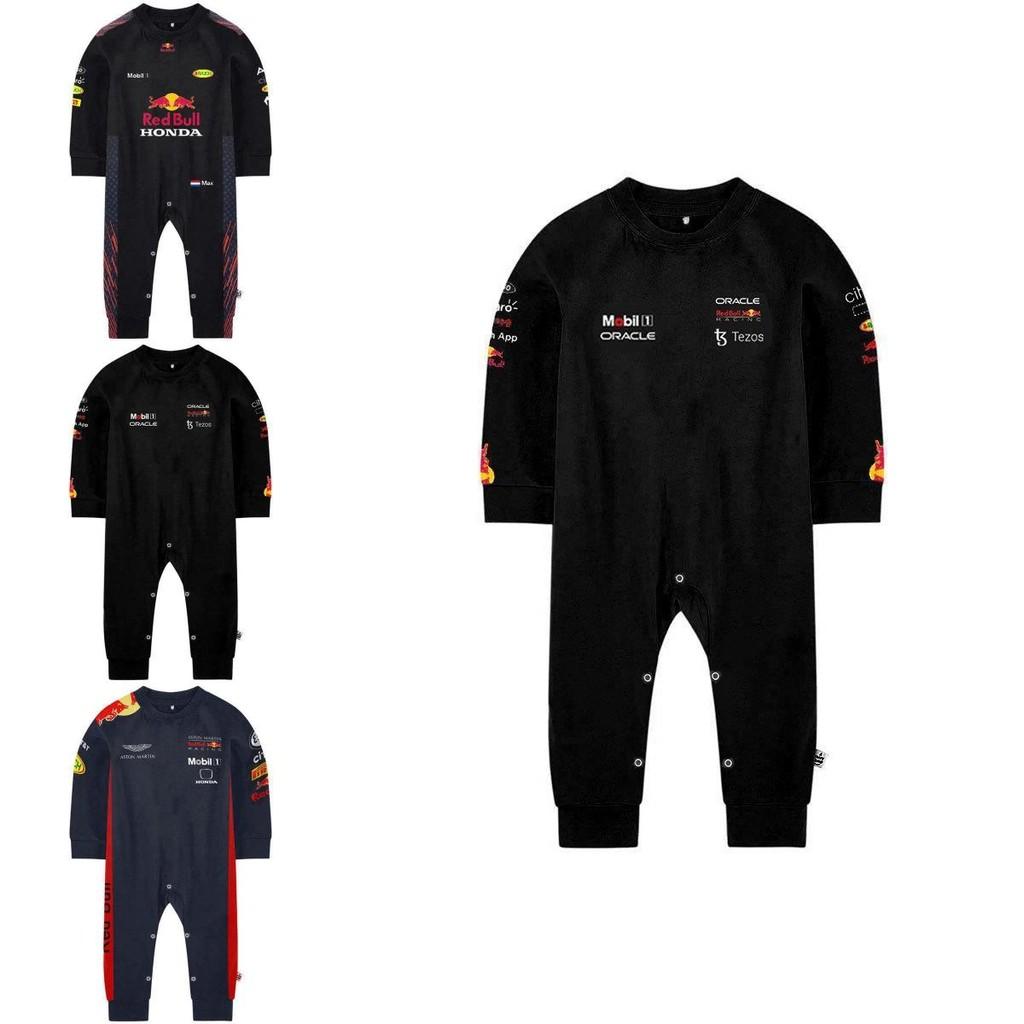 F1 Racing Enthusiast Children Crawling Costume Jumpsuit For Toddlers 1 To 3 Years