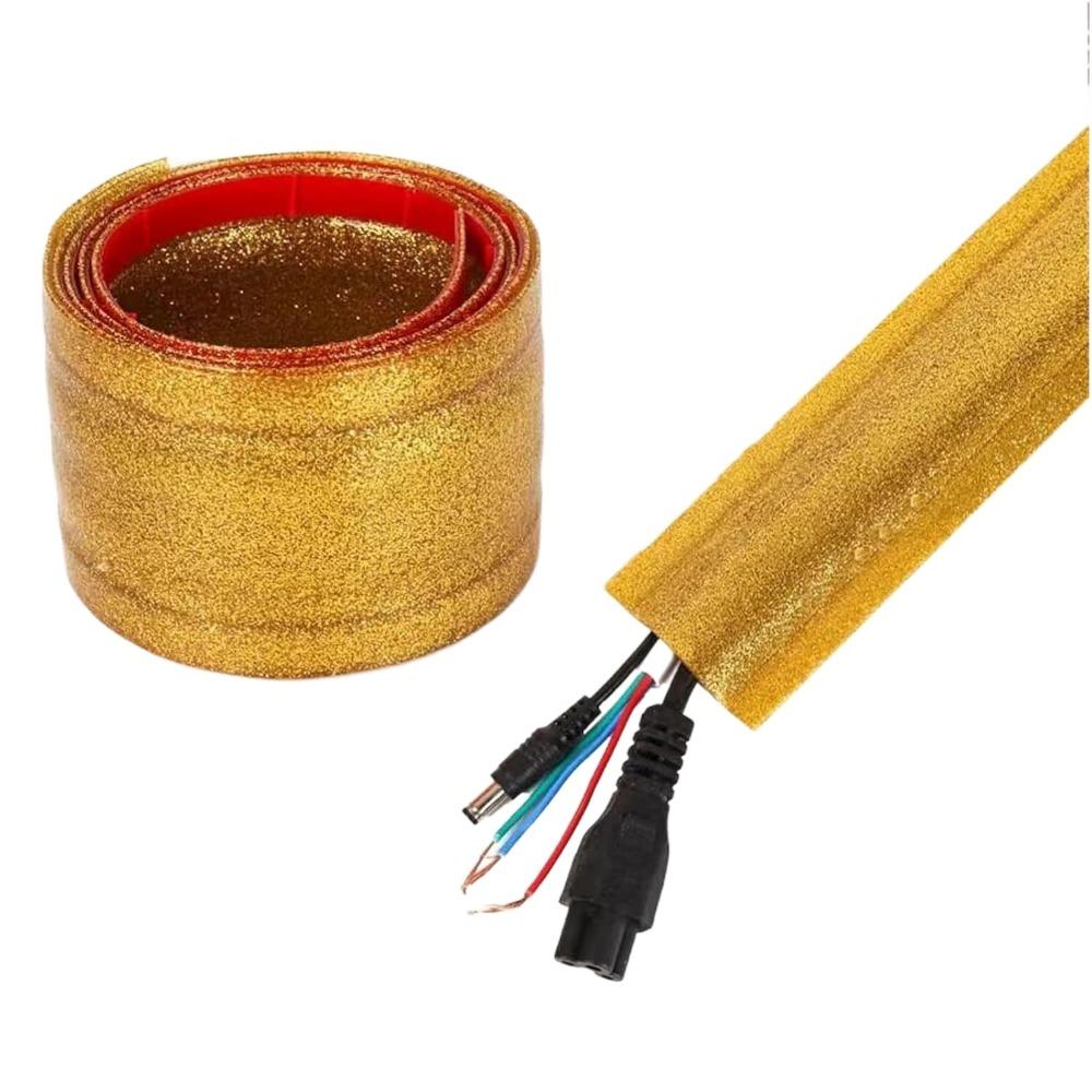 Self Adhesive Floor Cable Cover 1m Cable Protector Professional Wall Wire Concealer  Baseboard