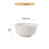 Abay Bone China Rice Bowl Set