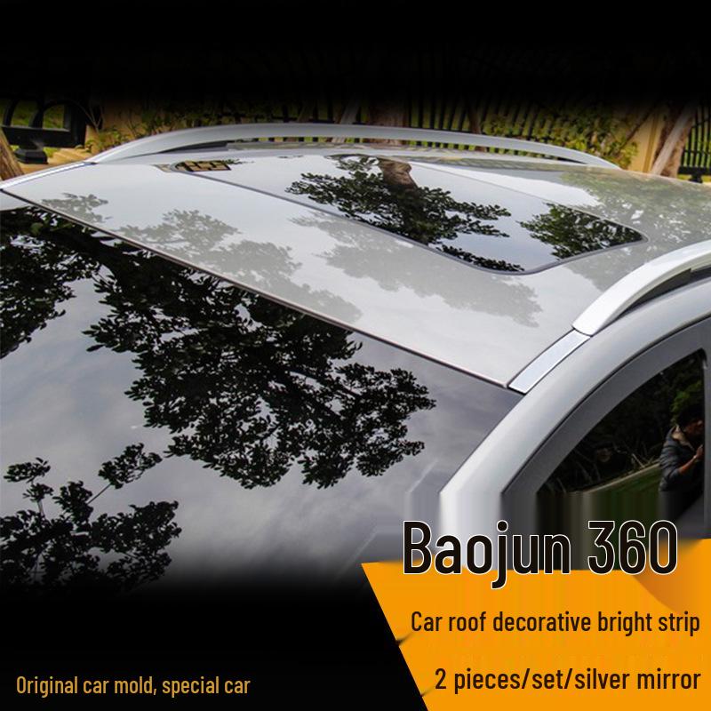Baojun 360 Stainless Steel Car Window Decorative Strip