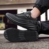 Special Kitchen Non-slip Shoes Men's Chef Shoes Special Waterproof and Oil-proof Lightweight Catering Work Shoes Black Customization