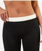 Autumn/Winter Plus Size Thick Velvet Black Base Layer Pants - European & American Style
