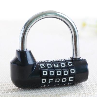 5-Digit U-Shaped Combination Padlock for Gym, Door, Suitcase, and Cabinet