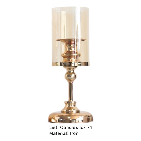 Freestanding Candlestick Retro Useful High Transmittance Candle Rack