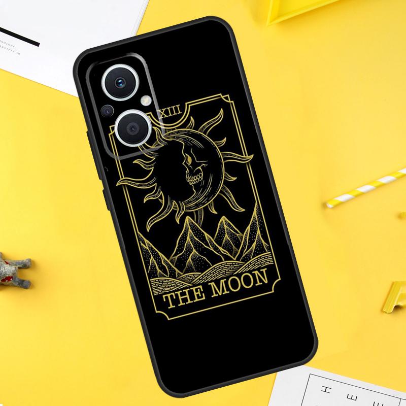 Tarot Moon For OPPO Reno 10 11 12 13 14 Pro 7 8 Lite 8T 11F 12F 13F 14F OPPO Find X8 X5 X6 X9 Pro Case