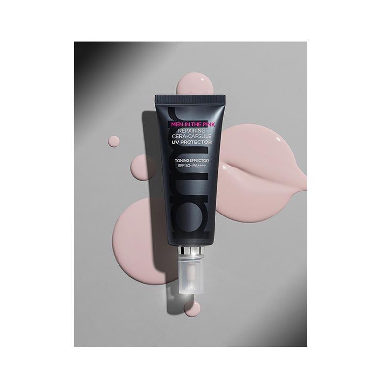 Primera Men In The Pink Reparatur Cera-Kapsel UV-Schutz Tönender Effektgeber SPF50+ PA++++ 40ml