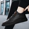 Mens Casual Shoes PU Leather Comfortable Sneakers Non Slip Flats Shoes Fashion Fall Driving Shoes Dress Loafers Moccassins